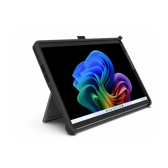 Kensington BlackBelt Rugged Case for Surface Pro 9 - Back cover for tablet - rugged - textured thermoplastic elastomer (TPE), polycarbonate, ABS plastic - black