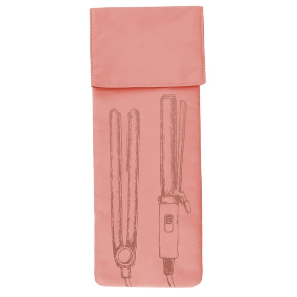 Mine, Heat Resistant Hair Tools Case, Blush