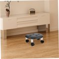 thumbnail image 4 of FUTUREORYY Portable Low Stool with Wheels Pulley Wheel Stool Rotatable 1Set, 4 of 8