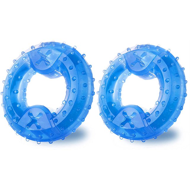 2Pcs Pet Products Arctic Freeze Fetch Food Cooling Teether Upgraded Chew Toy