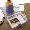 thumbnail image 4 of Bgsha Grande Capacité Plastique Transparent Contenant Boîte de Stockage de Cosmétiques Conteneur, 4 of 10