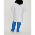 thumbnail image 3 of Landau 5 Pocket Lab Coat for Women - Classic Relaxed Fit, Full Length, 3 Button, 2 Notebook Computers Pockets 3165, 3 of 5