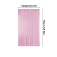thumbnail image 3 of ZENGHUIJ Rideaux de Couleur Unie Rideaux en Gaze Rideaux Semi-Ombrés Rideaux Rideaux en Polyester Rideaux Décoratifs Rideaux à Passer sur la Tringle Modèles Rideaux, 3 of 6