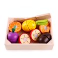 thumbnail image 4 of Cutting Fruit Joy Wooden Magic Tape Vegetable Pretend Play Kitchen Set For Boys And, 4 of 5