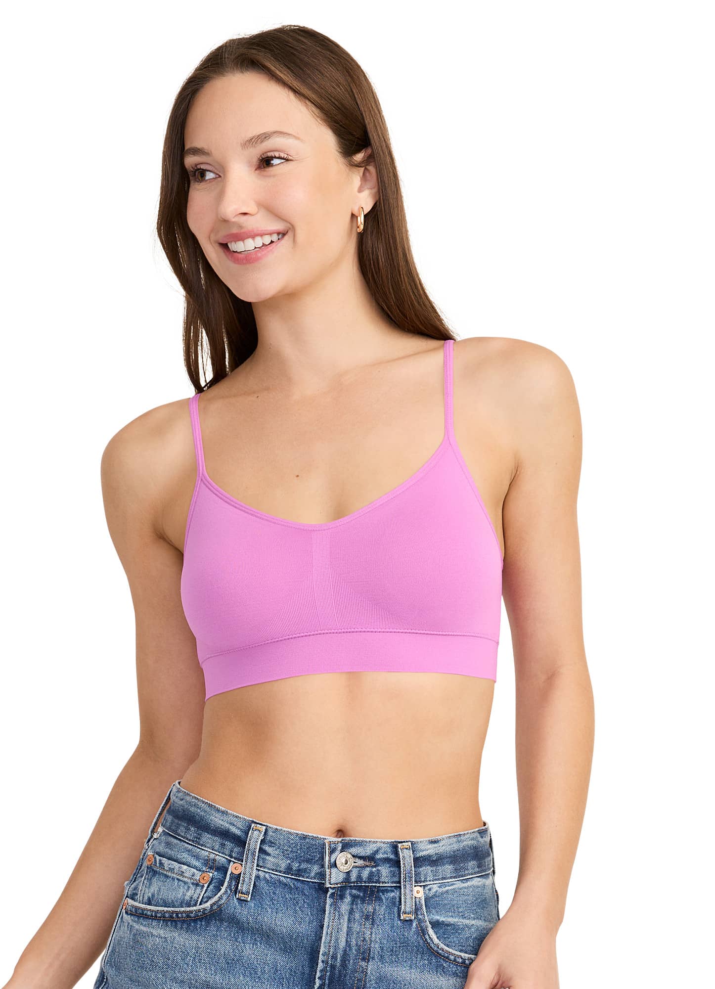 Jockey Seamfree Modern Micro Stretch Cami Strap Bralette