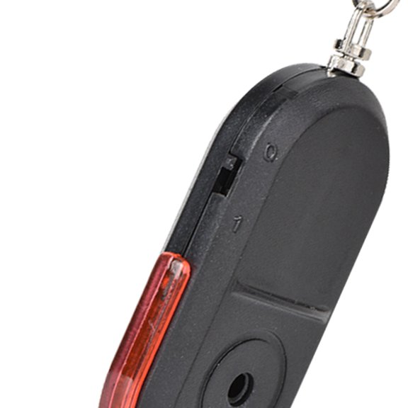 Localisateur de Clés, Localisateur de Clés Traqueur de Clés 8-10 Mètres Alarme Anti-Perte Localisateur de Clés Son Sifflet Lumière DEL avec Batterie pour Repérer des Clés, Portefeuilles, MP3