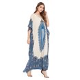 thumbnail image 4 of Caftans Longs pour Femmes Grande Taille Robe Caftan Robe de Soirée Fête Été Plage Robe d'Été Manches Kimono Longues Robes Décontractées en Ligne, 4 of 7