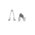 thumbnail image 1 of Unique Bargains 40 Pcs Rivets Métalliques Ton Argent Attache de Pare-Chocs pour Voiture, 1 of 2