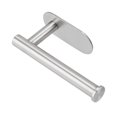 thumbnail image 1 of Qiilu Toilet Paper Holder, Wall Paper Roll Rack,Wall Mount Single Toilet Paper Holder Stainless Steel Tissue Roll Rack for Bathroom Accessory, 1 of 7