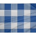 thumbnail image 4 of oneOone Polyester Lycra Blue Fabric Gingham Check Craft Projects Decor Fabric Printed By The Yard 56 Inches Wide, 4 of 4