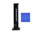 thumbnail image 1 of Black Tower Bladeless Mini Fan Usb Desktop Fan 2 Wind Levels With Light 13X2.4X4.1 Inch For Home Office Quiet Breeze, 1 of 6