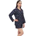 thumbnail image 2 of Bimba Chemise de Nuit à Manches Longues et Short à Imprimé de Flèches Blanches - 16, 2 of 6
