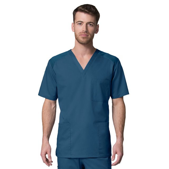 Mens Mesh Top by Maevn / CARIBBEAN BLUE