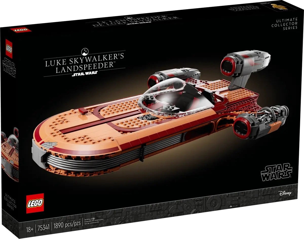 Lego - LEGO STAR WARS 75341 LUKE SKYWALKER'S LANDSPEEDER