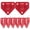 Red, variant on MasteelfCA 8 pcs Wall Mount Fire Extinguisher Hook Heavy Duty Fire Extinguisher Bracket Holder
