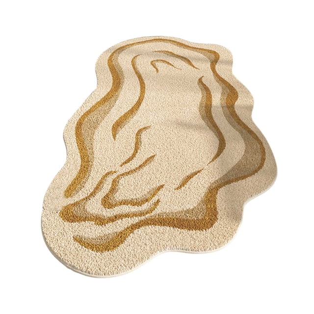 Area Rugs Rug Cloud Shaped Rug Soft Washable Irregular Rug With Backing For Easy Care Lightweight Throw Blankets for Summer Blankets Pack Fuzzy Throw Knitted Blanket Comfy Blanket Flannel Throw