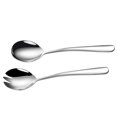thumbnail image 3 of Shisuyan Salad Serving Flatware Stainless Steel Silver 1Set 7.9x1.9x0.4In, 3 of 9
