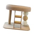 thumbnail image 4 of S SERENABLE Cat Tree Furniture Wooden Cute Kitten Tower for Interactive Exercise Resting, 4 of 9