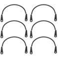 thumbnail image 1 of SHISUYAN 6Pcs Billiard Pool Table Pocket Holders Plastic Fixing Holders Pool Table Pocket Hanging Accessories, 1 of 9