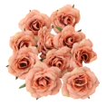 thumbnail image 1 of 10Pcs/Set Simulation Fleur Tête Vives Têtes de Fleurs Artificielles Multifonctionnelles de Longue Durée pour Mariage, 1 of 8