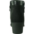 thumbnail image 3 of kozi Canada Bottillon Habillé Imperméable pour Femme VENUS-1 Botte d'Automne avec Double Fermeture Éclair Noir, 3 of 7