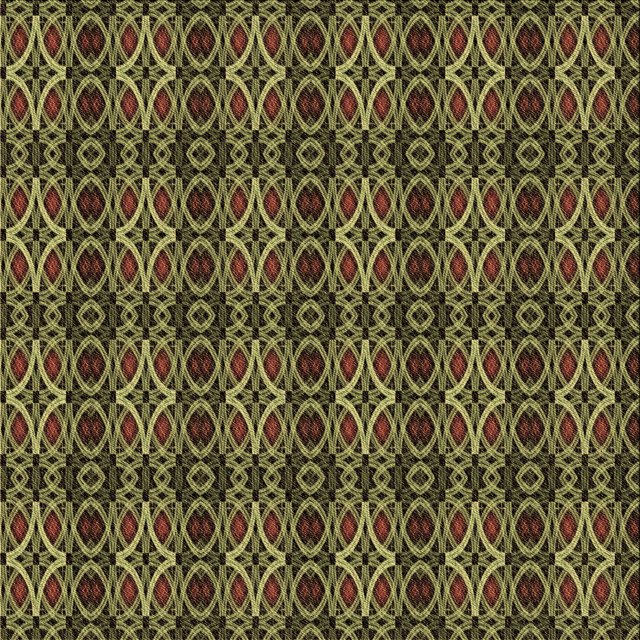 Ahgly Company Tapis d'Intérieur Lavable en Machine Carré Rouge Nuit, 4 Pieds Carré
