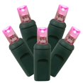thumbnail image 2 of Vickerman X6G6510PBG Guirlande Lumineuse LED Fil Vert Connectant des Espacements de 6 Pouces 25 Pieds de Long avec Lumières Roses, 2 of 3