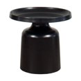 thumbnail image 2 of Klay Minimalist Metal Pedestal Side Table, 20-inch Diameter, 2 of 3