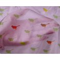 thumbnail image 4 of oneOone Silk Tabby Fabric Artistic Bird Printed Craft Fabric BTY 42 Inch Wide, 4 of 4