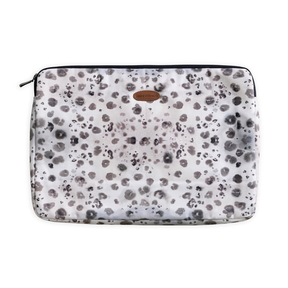 Maison d'Hermine Housse pour Ordinateur Portable jusqu'à 13,5 Pouces Toile de Coton Détachante et Imperméable - Guépard