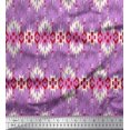 thumbnail image 1 of Soimoi Cotton Voile Fabric Aztec Geometric Decor Fabric Printed Yard 56 Inch Wide, 1 of 3