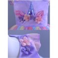thumbnail image 4 of HAWEE Robe Licorne pour Filles Costume Licorne Concours Princesse Robe de Fête Longue Robe de Mariée pour Filles 3-12 Ans, 4 of 6