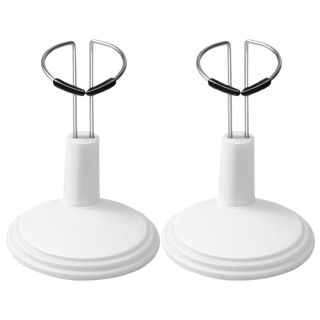 SHISUYAN 2 Pcs Support d'Exposition Réglable pour Figurines d'Action et Poupées Accessoires de Jouets pour Poupées Support Réglable Support en Plastique pour Figurine d'Action