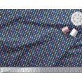 thumbnail image 2 of Soimoi Velvet Fabric Abstract Dots Shirting Decor Fabric Printed Yard 58 Inch Wide, 2 of 3