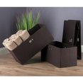 thumbnail image 5 of Winsome Torino 3 Piece Folding Fabric Basket Set, 5 of 5