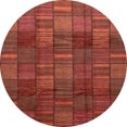thumbnail image 1 of Ahgly Company Tapis d'Intérieur Ronds Abstraits Rouges Abstraits pour Aire, 3 Pieds Rond, 1 of 6