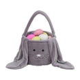 thumbnail image 2 of Openpig Easter Bunny Basket, Cute Easter Bucket Bags with Rabbit Ears for Easter Eggs, Easter Decorations, Candy Gifts Storage, 2 of 4