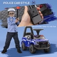 thumbnail image 4 of Aosom Kids Ride On Sliding Car with Hidden Under Seat Storage, Blue, 4 of 10