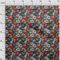 thumbnail image 3 of oneOone Coton Popeline Sergé Brun Tissu Rétro Bouteille Soda Cap Robe Tissu Tissu Imprimé par la Cour 56 Pouces Large-Ta, 3 of 5