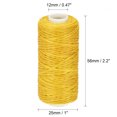 thumbnail image 3 of Unique Bargains Yellow Polyester Waxed Leather Sewing Thread, 55 Yards, 3 of 6
