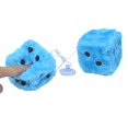 thumbnail image 4 of 2PCS Hanging  For Car Plush Car Pendant with Dots and Suction Cup For Car Glass Refrigerator, 4 of 8