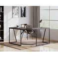 thumbnail image 2 of FITUEYES Modern L-Shaped Desk Corner Computer Desk PC Laptop Study Table Workstation Home Office Wood & Metal, LCD114001WE, 2 of 7