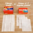 thumbnail image 3 of Bounce Mega Dryer Sheets, Paradise Blossom, Mega Fabric Softener Sheets with Static Control, Wrinkle Reduction, Extra Softness, Lasting Scent, Repels Lint 120CT, 3 of 10