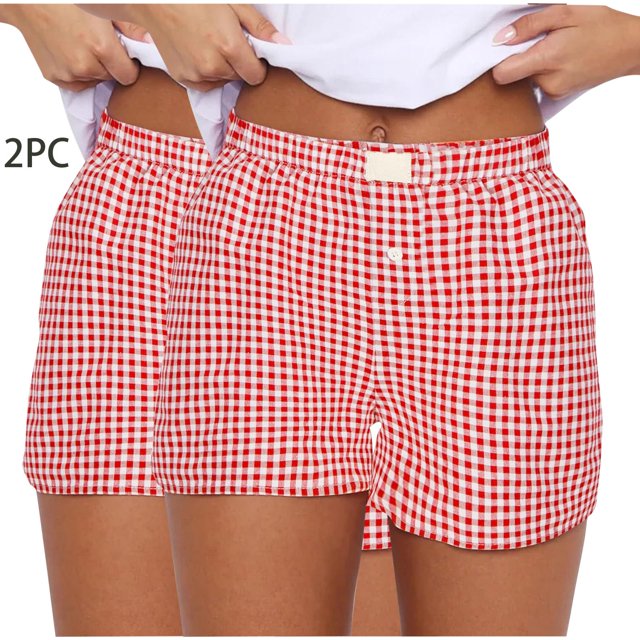 Shorts pour Femmes, Femmes Mignon Confortable Taille Élastique Bas Nouvelle Mode Imprimé Décontracté Short