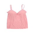 thumbnail image 2 of Women‘s Solid Color Slim Deep V-neck Cropped Top Summer Base Camisole Can Be Worn Outside, 2 of 4