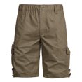 thumbnail image 4 of Diufon Men's Athletic Shorts Drawstring Waisted Outdoor Sport Shorts Spring Summer Hiking Shorts with Pockets, 4 of 5