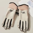thumbnail image 4 of VONKY Gants Imperméables avec Sangle de Poignet Réglable pour Femmes, Adaptés à Toute Activité, Antidérapants, pour l'Hiver, 4 of 6