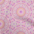 thumbnail image 1 of oneOone Polyester Spandex Purple Fabric Mandala Sewing Craft Projects Fabric Prints By Yard 56 Inch Wide, 1 of 5