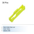 thumbnail image 3 of Unique Bargains 30 Pcs Servo Cable Clips Lock, ABS Servo Extension Cable Buckle Fixing Holder for RC Plane Boat DIY Model Yellow, 3 of 4