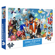 Jigsaw Puzzles for Adults Kids 1000 Pieces, Large Puzzle Family Game Adult Decompression Child Education Gift for DIY Intellective Educational Game, Gift